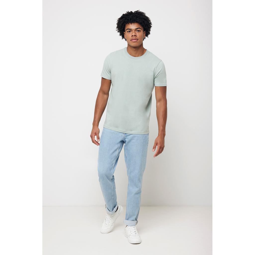 Tricou din bumbac reciclat Iqoniq Bryce iceberg green 3XL