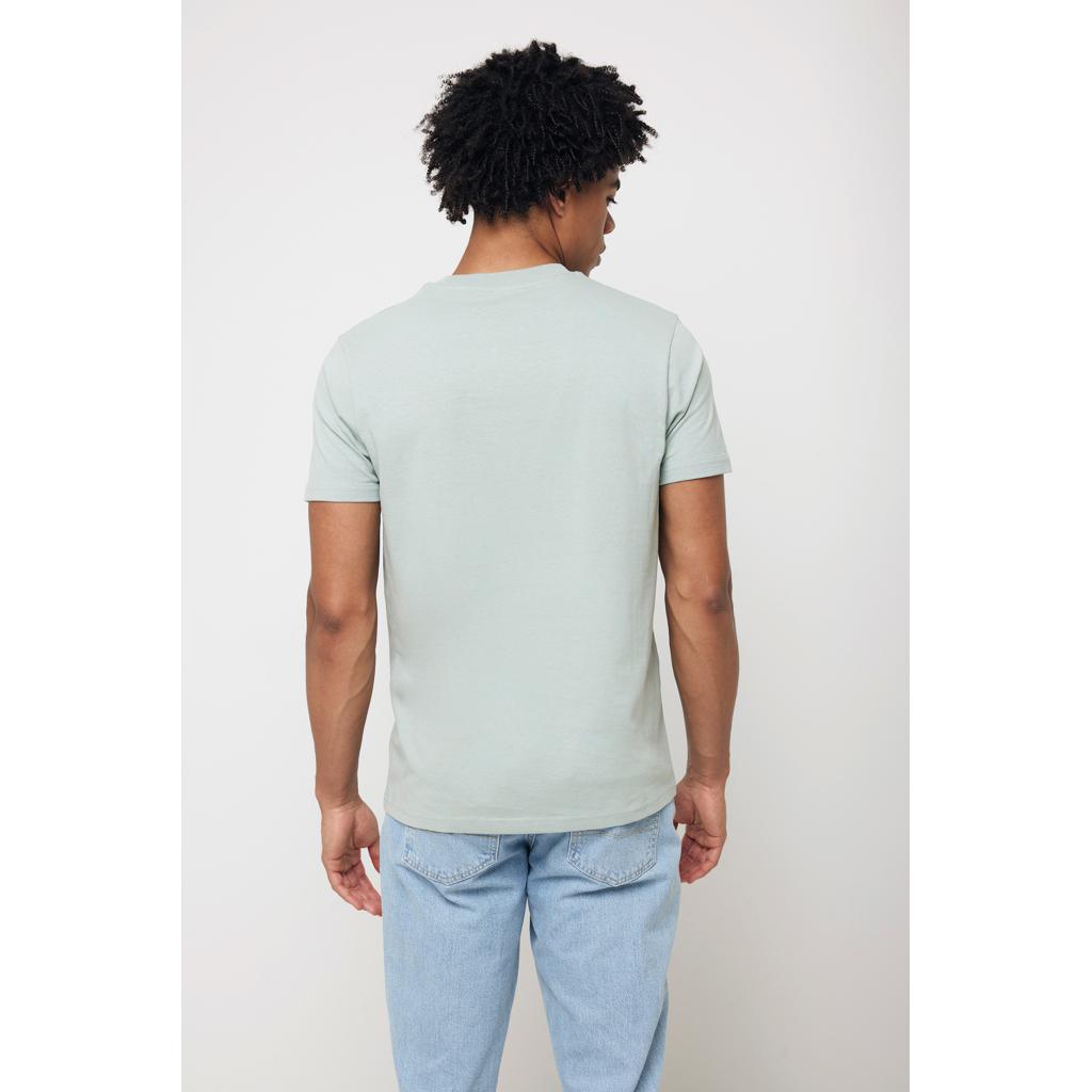 Tricou din bumbac reciclat Iqoniq Bryce iceberg green 3XL