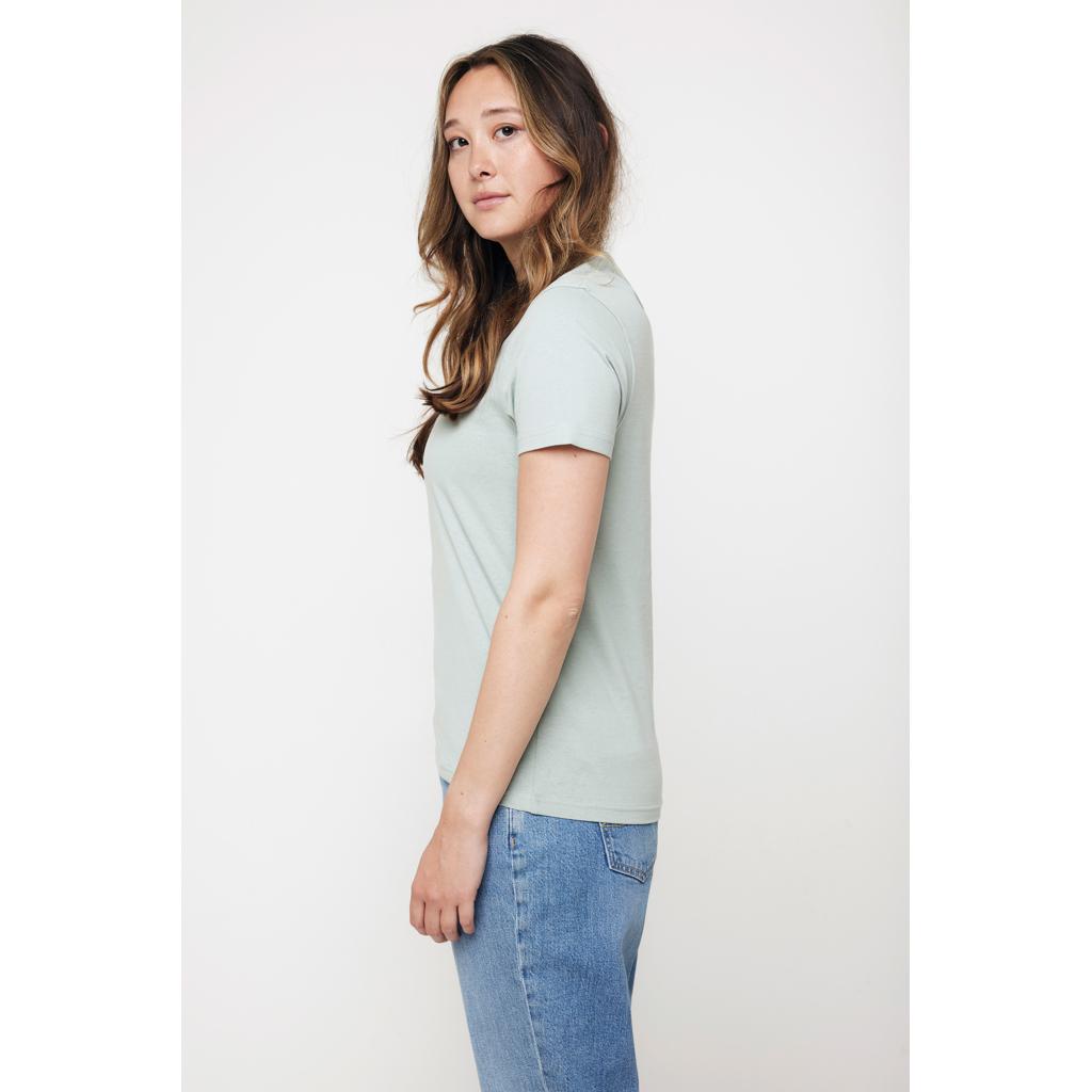 Tricou din bumbac reciclat Iqoniq Bryce iceberg green 3XL