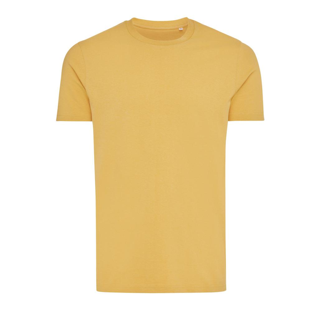 Tricou din bumbac reciclat Iqoniq Bryce ochre yellow L