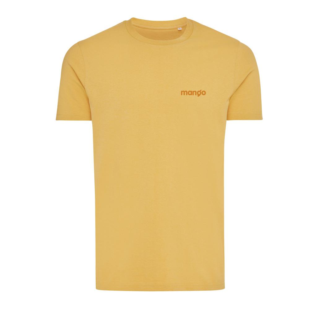 Tricou din bumbac reciclat Iqoniq Bryce ochre yellow L