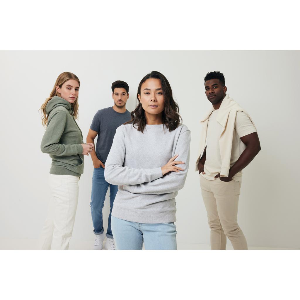 Tricou din bumbac reciclat, necolorat Iqoniq Manuel navy XL