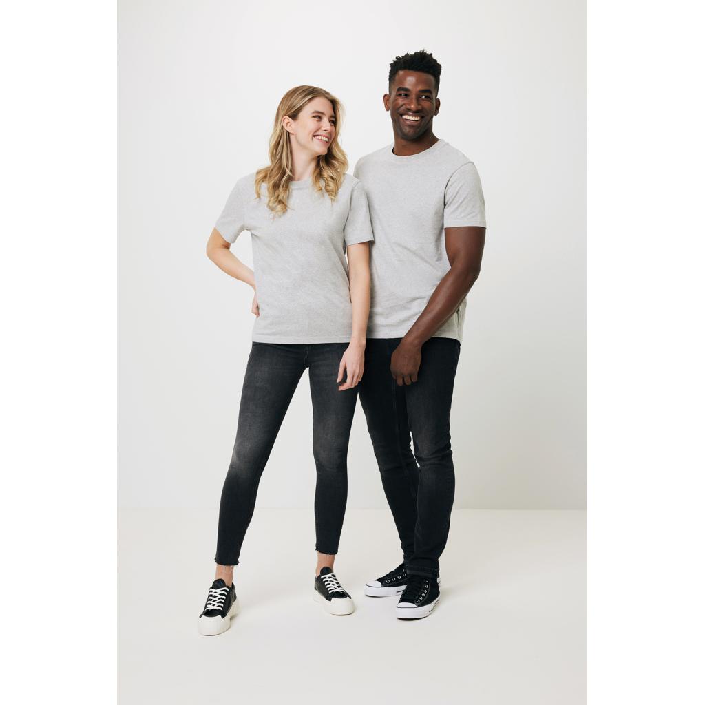 Tricou din bumbac reciclat, necolorat Iqoniq Manuel heather grey 5XL