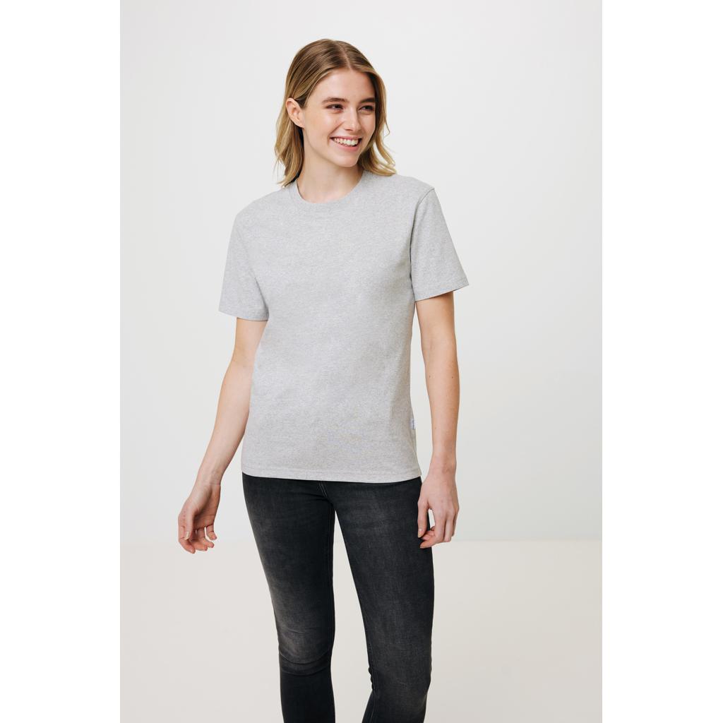 Tricou din bumbac reciclat, necolorat Iqoniq Manuel heather grey 5XL
