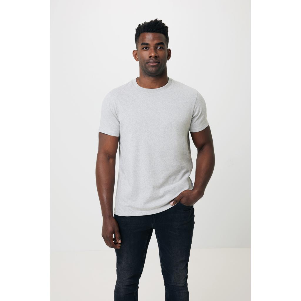 Tricou din bumbac reciclat, necolorat Iqoniq Manuel heather grey 5XL