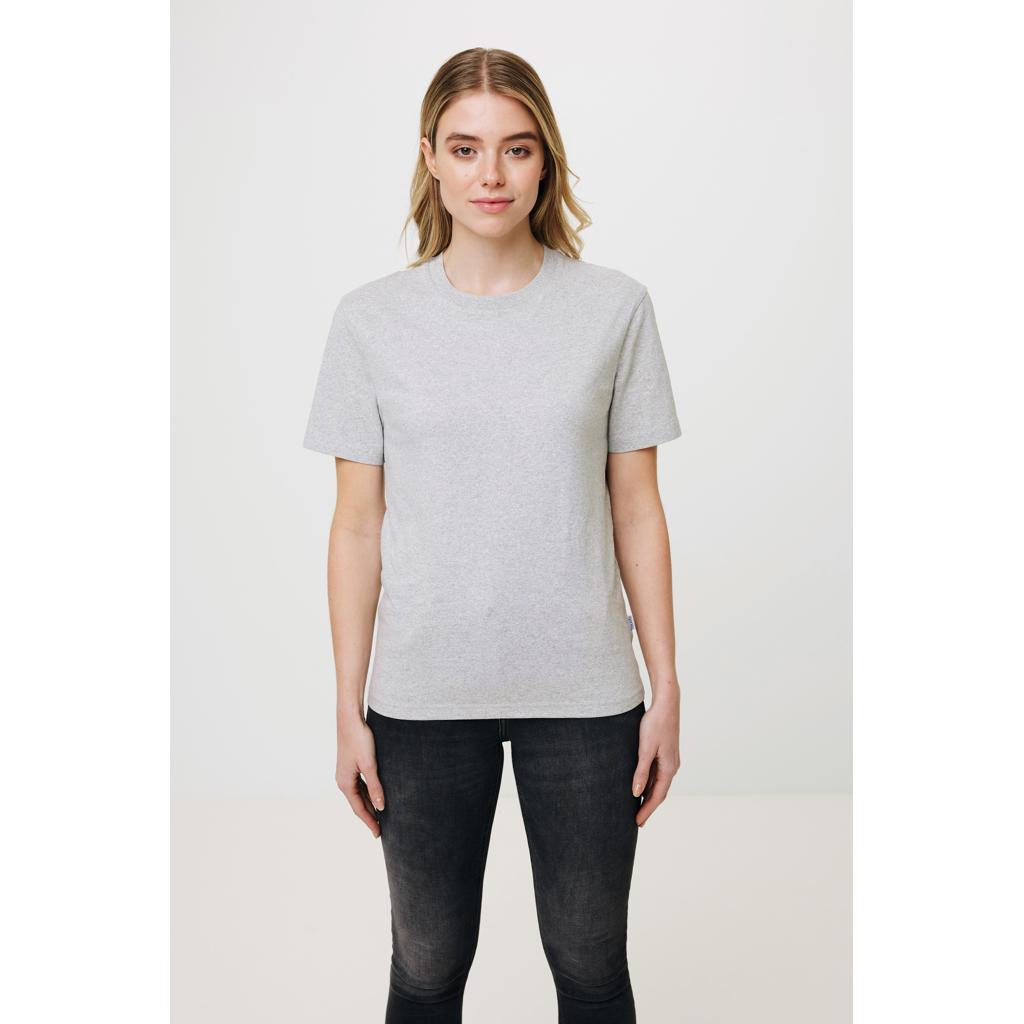 Tricou din bumbac reciclat, necolorat Iqoniq Manuel heather grey 5XL