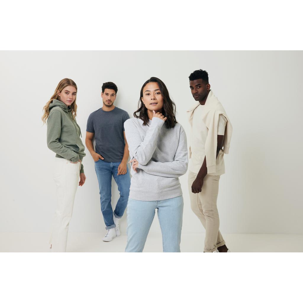 Tricou din bumbac reciclat, necolorat Iqoniq Manuel heather grey 5XL