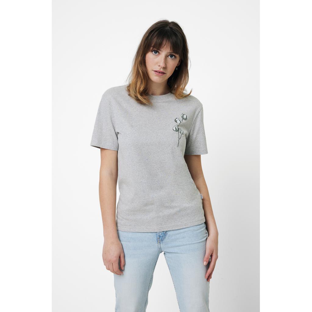 Tricou din bumbac reciclat, necolorat Iqoniq Manuel heather grey 5XL
