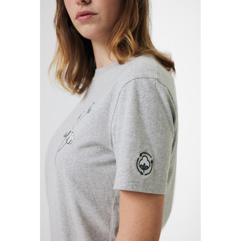Tricou din bumbac reciclat, necolorat Iqoniq Manuel heather grey 5XL