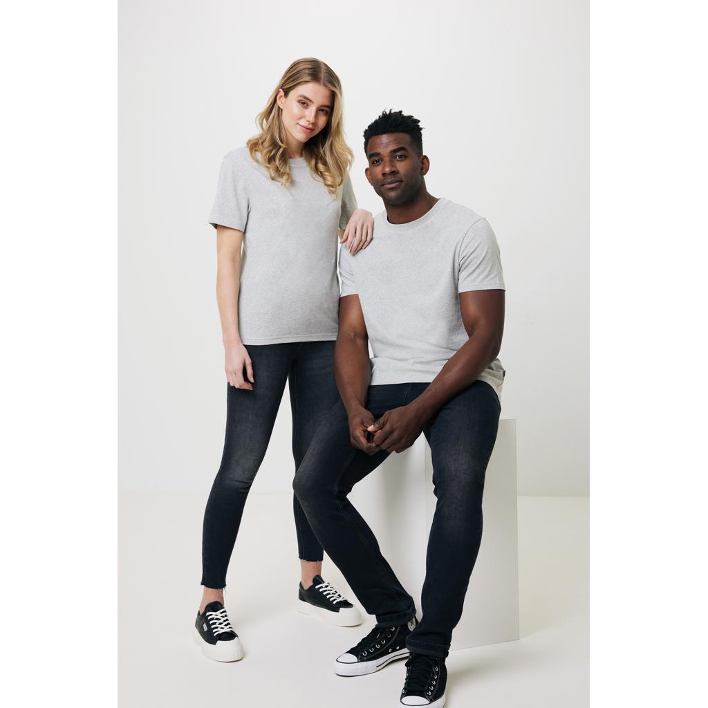 Tricou din bumbac reciclat, necolorat Iqoniq Manuel heather grey 5XL
