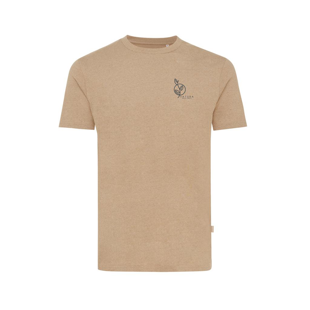 Tricou din bumbac reciclat, necolorat Iqoniq Manuel heather brown 3XL