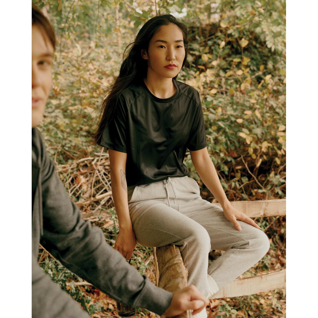 Tricou sport din poliester reciclat, cu uscare rapidă Iqoniq Tikal black XS