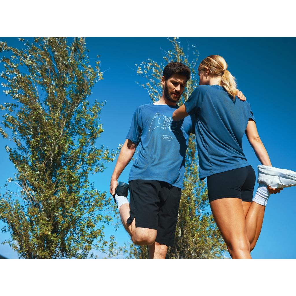 Tricou sport din poliester reciclat, cu uscare rapidă Iqoniq Tikal royal blue 2XS