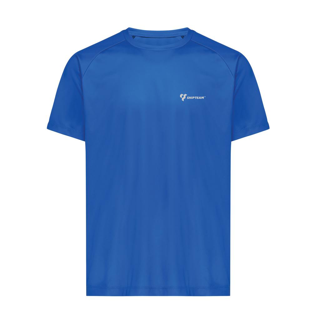 Tricou sport din poliester reciclat, cu uscare rapidă Iqoniq Tikal royal blue 3XL