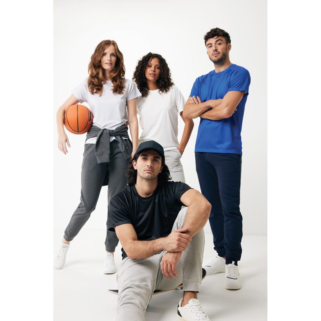 Tricou sport din poliester reciclat, cu uscare rapidă Iqoniq Tikal transparent L