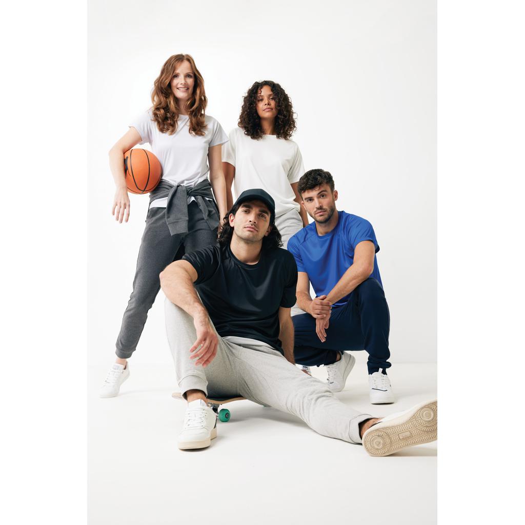 Tricou sport din poliester reciclat, cu uscare rapidă Iqoniq Tikal light grey