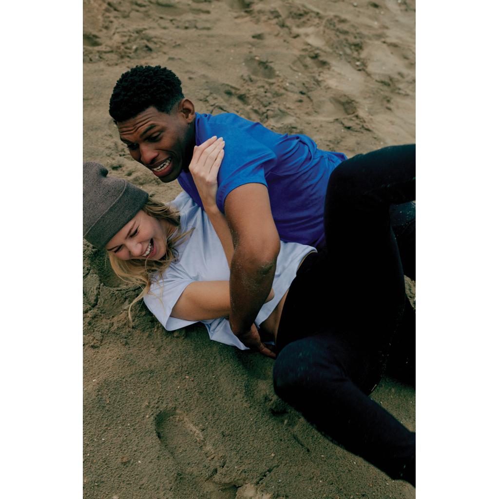 Tricou sport din poliester reciclat, cu uscare rapidă Iqoniq Tikal light grey