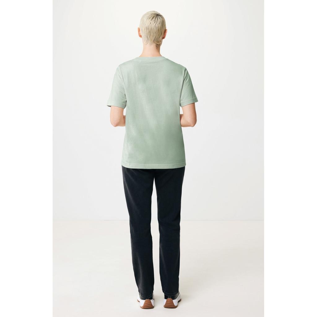 Tricou relaxat din bumbac reciclat Iqoniq Kakadu  iceberg green M