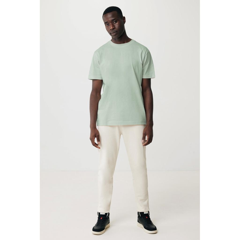 Tricou relaxat din bumbac reciclat Iqoniq Kakadu  iceberg green M