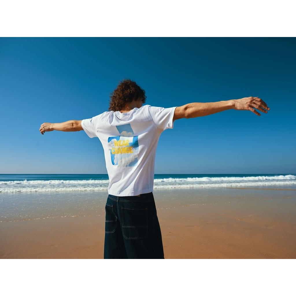 Tricou relaxat din bumbac reciclat Iqoniq Kakadu  transparent 3XL