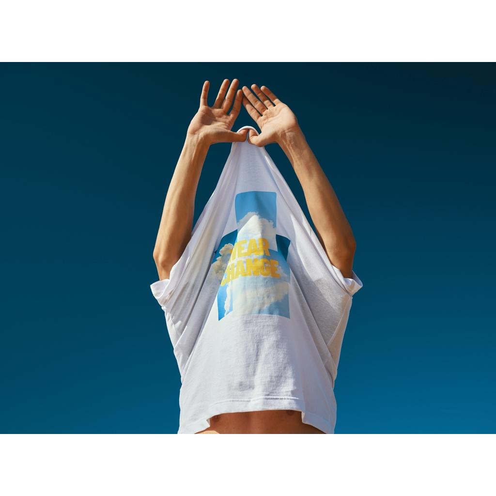 Tricou relaxat din bumbac reciclat Iqoniq Kakadu  transparent 3XL