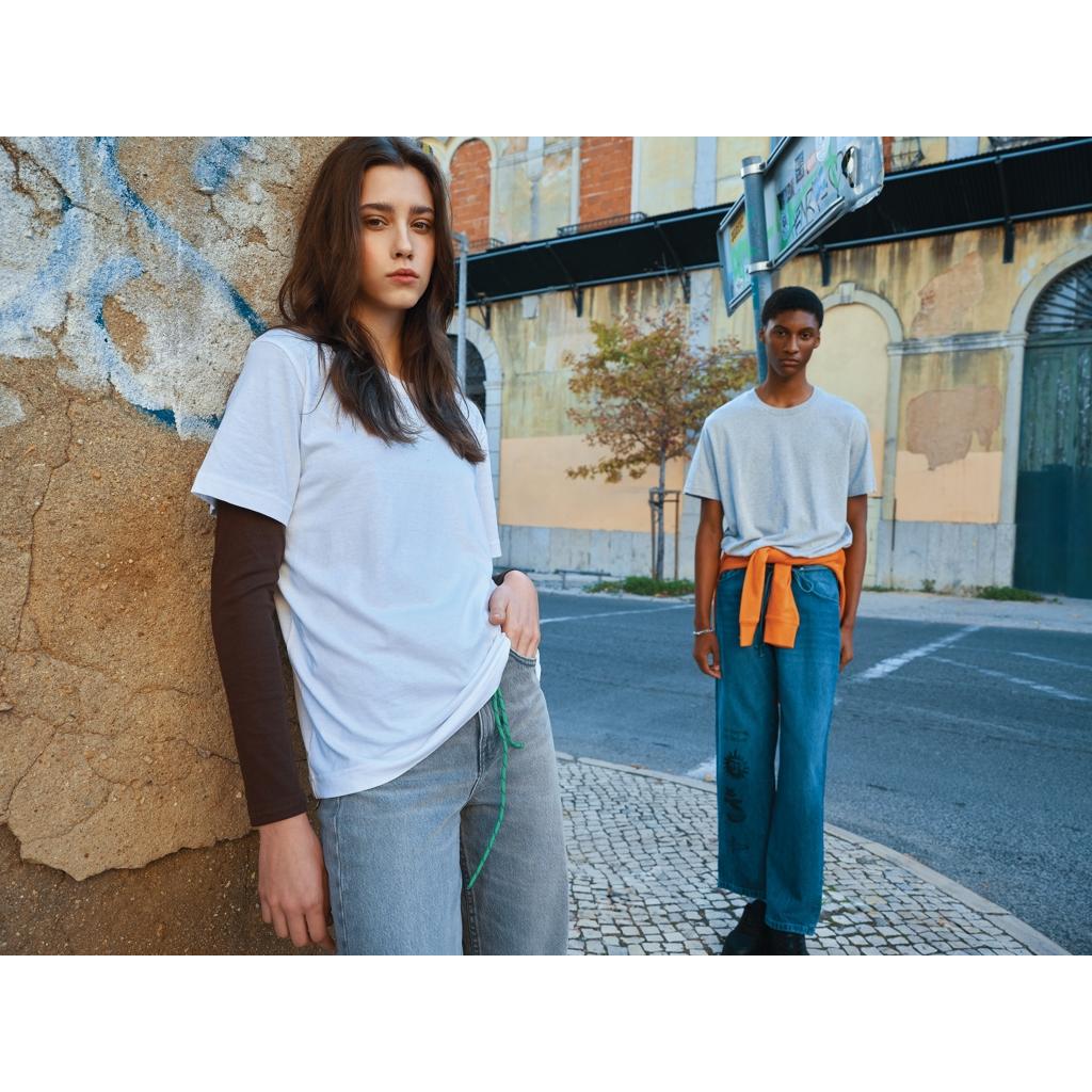 Tricou relaxat din bumbac reciclat Iqoniq Kakadu  transparent 3XL