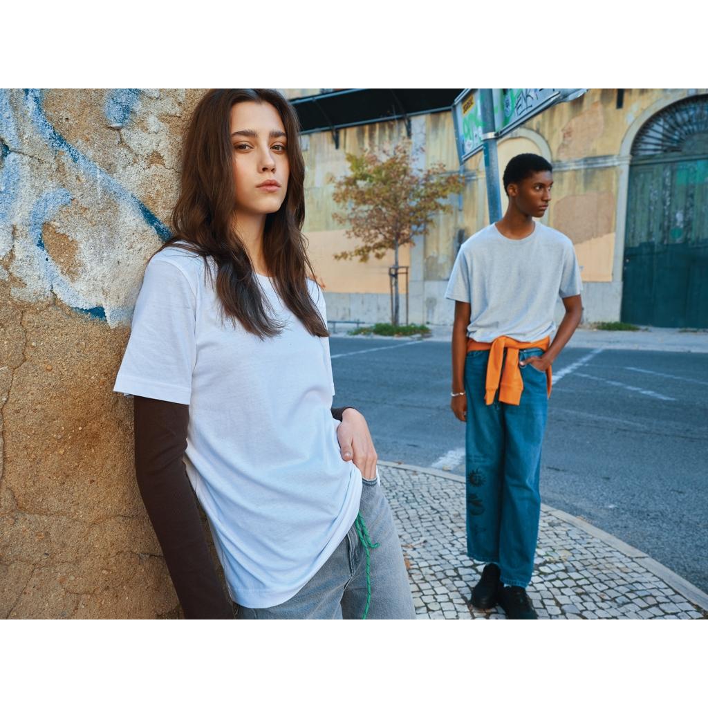 Tricou relaxat din bumbac reciclat Iqoniq Kakadu  transparent 3XL