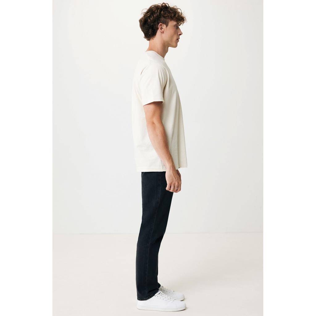 Tricou relaxat din bumbac reciclat Iqoniq Kakadu  natural raw M