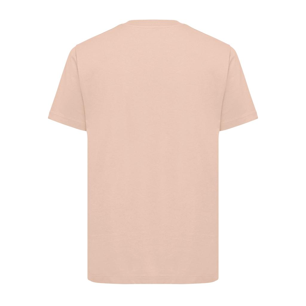 Tricou relaxat din bumbac reciclat Iqoniq Kakadu  peach nectar 2XS