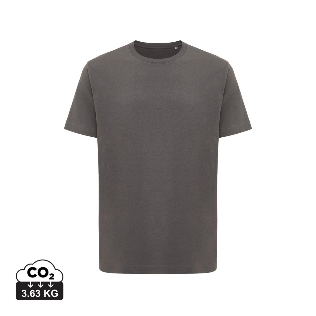 Tricou relaxat din bumbac reciclat Iqoniq Kakadu  anthracite 2XS