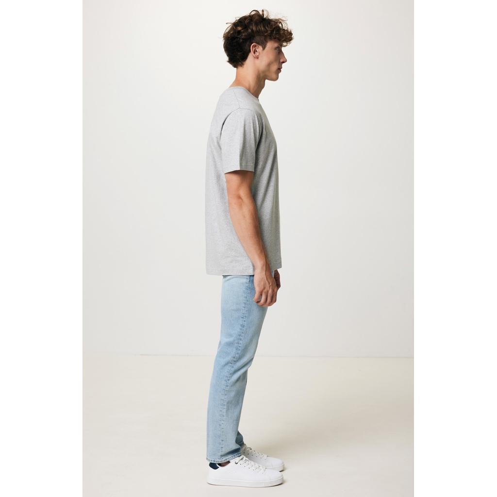 Tricou relaxat din bumbac reciclat Iqoniq Kakadu  heather grey M