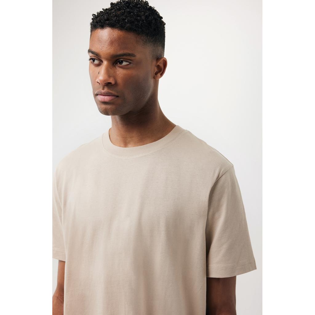 Tricou relaxat din bumbac reciclat Iqoniq Kakadu  desert 3XL