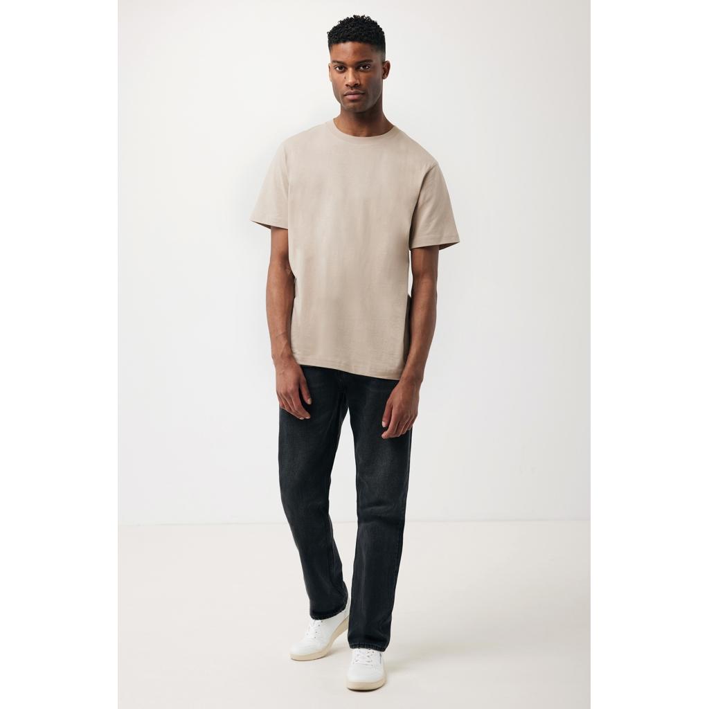 Tricou relaxat din bumbac reciclat Iqoniq Kakadu  desert 3XL