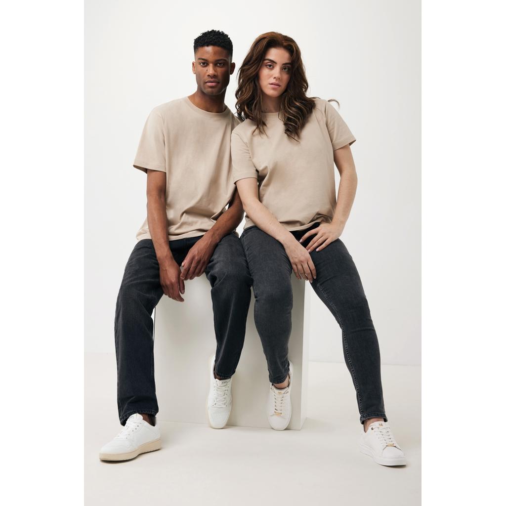 Tricou relaxat din bumbac reciclat Iqoniq Kakadu  desert XL