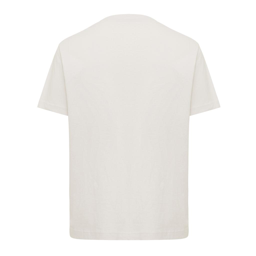 Tricou relaxat din bumbac reciclat Iqoniq Kakadu  ivory white 2XS