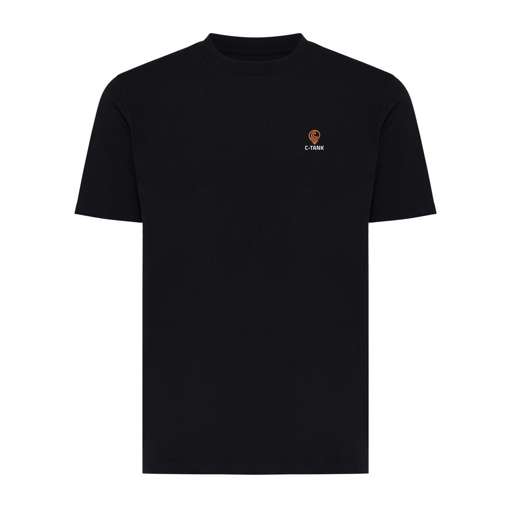Tricou ușor din bumbac reciclat Iqoniq Sierra black