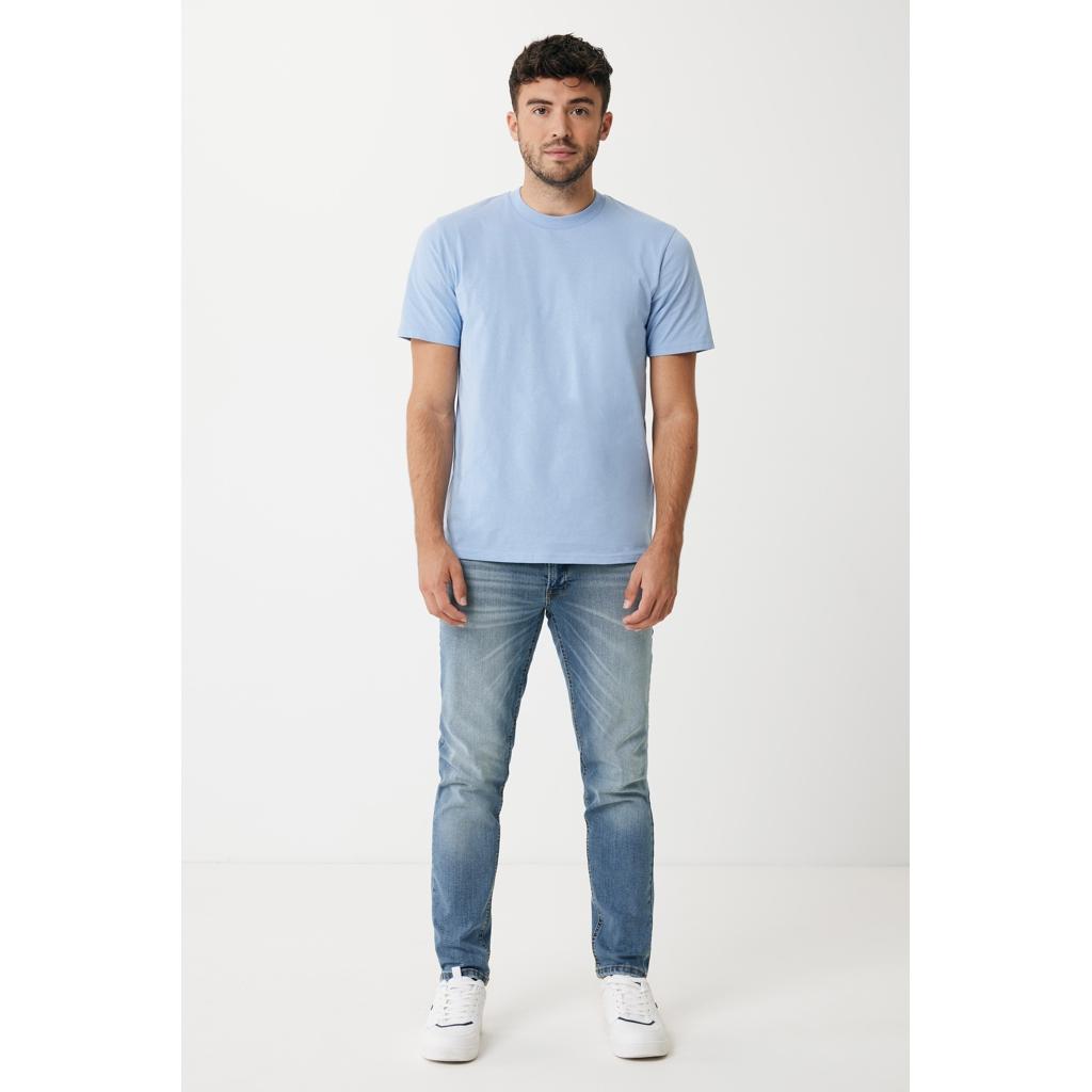 Tricou ușor din bumbac reciclat Iqoniq Sierra sky blue M
