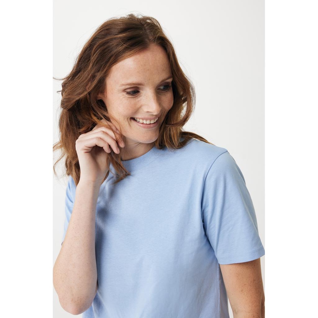 Tricou ușor din bumbac reciclat Iqoniq Sierra sky blue M