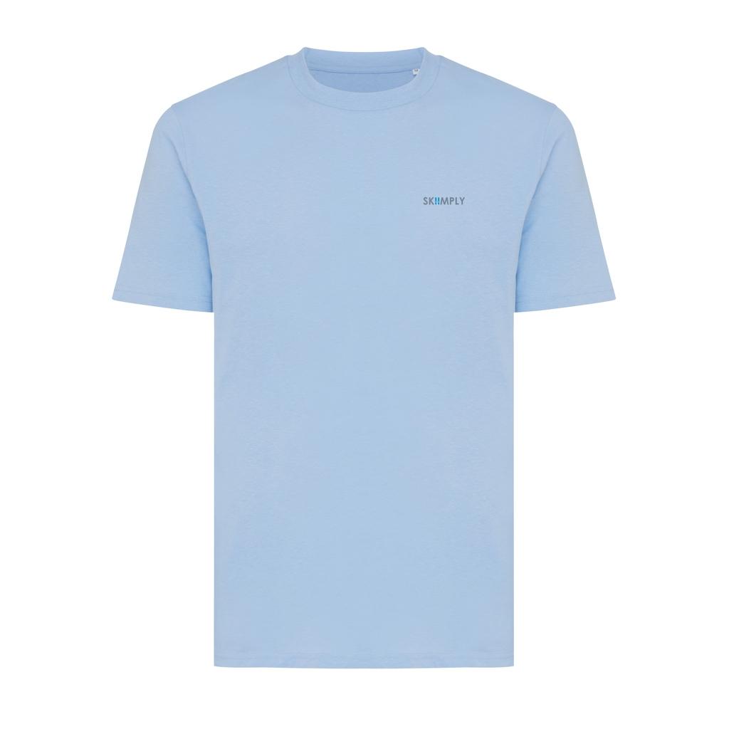 Tricou ușor din bumbac reciclat Iqoniq Sierra sky blue M