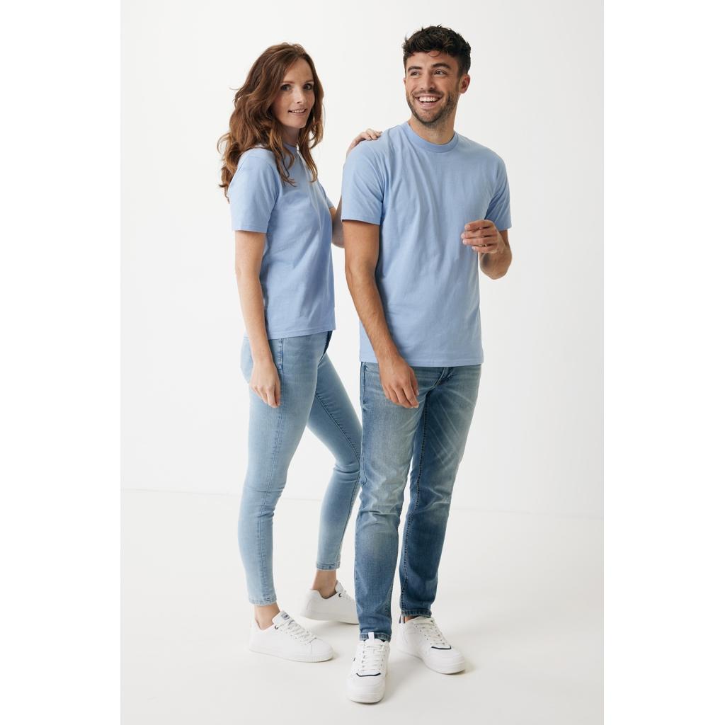 Tricou ușor din bumbac reciclat Iqoniq Sierra sky blue M