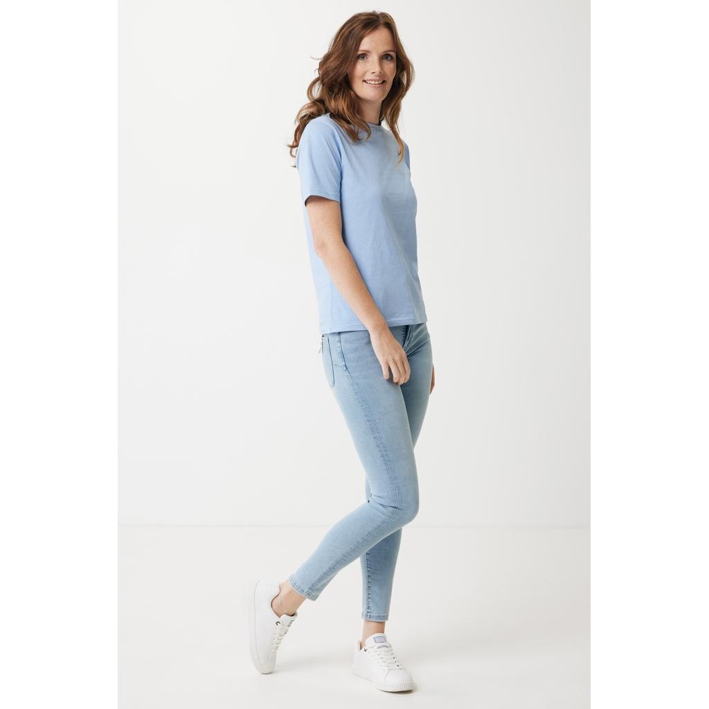 Tricou ușor din bumbac reciclat Iqoniq Sierra sky blue M