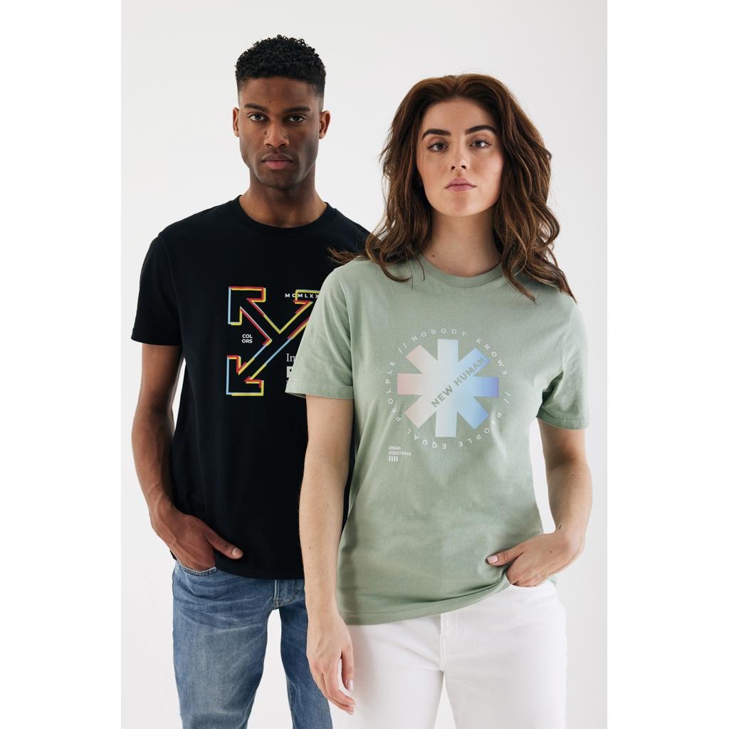 Tricou ușor din bumbac reciclat Iqoniq Sierra iceberg green XS