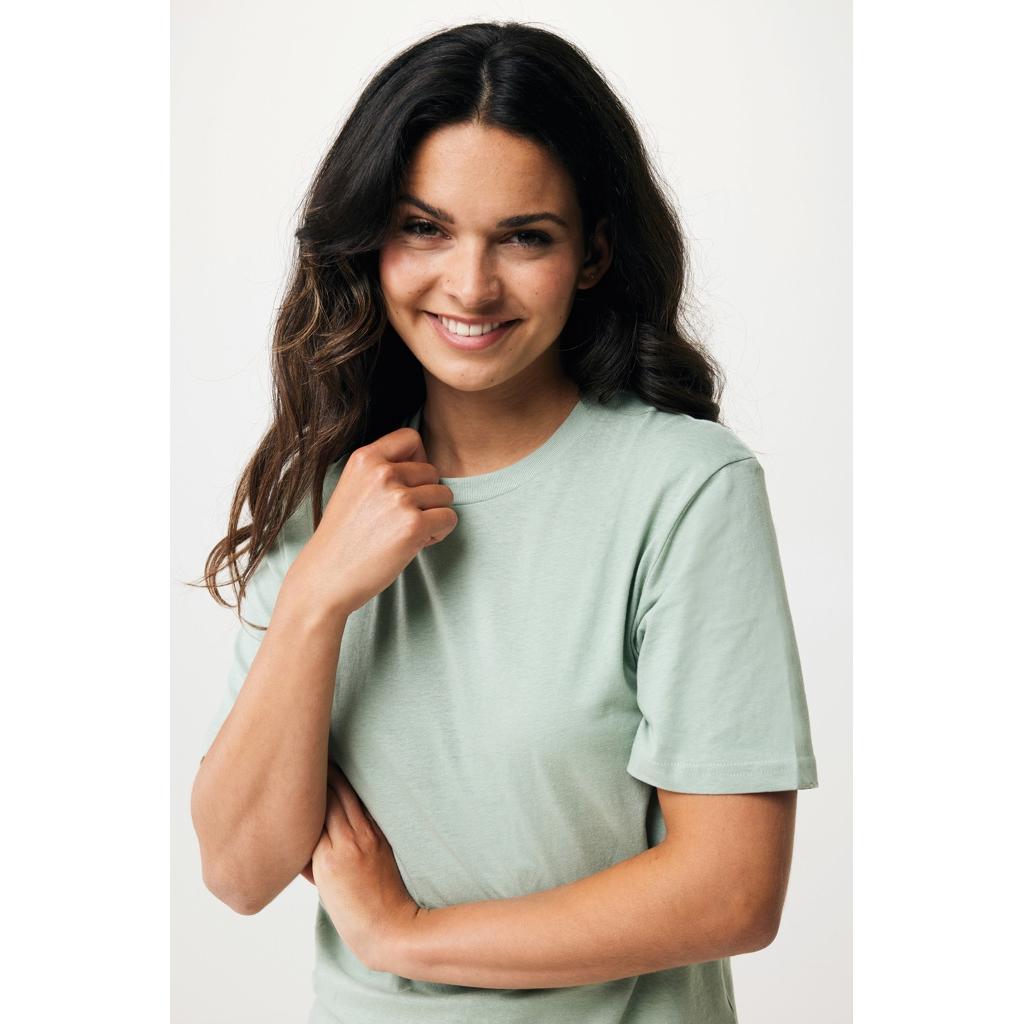 Tricou ușor din bumbac reciclat Iqoniq Sierra iceberg green XS