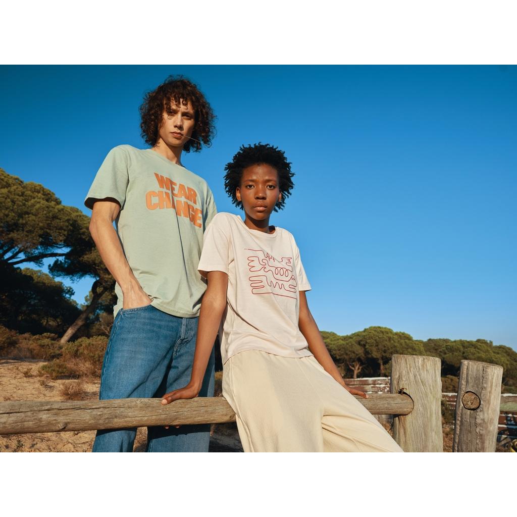 Tricou ușor din bumbac reciclat Iqoniq Sierra iceberg green XS