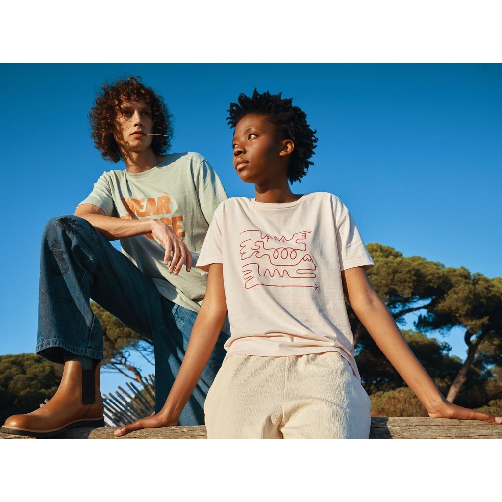 Tricou ușor din bumbac reciclat Iqoniq Sierra iceberg green XS