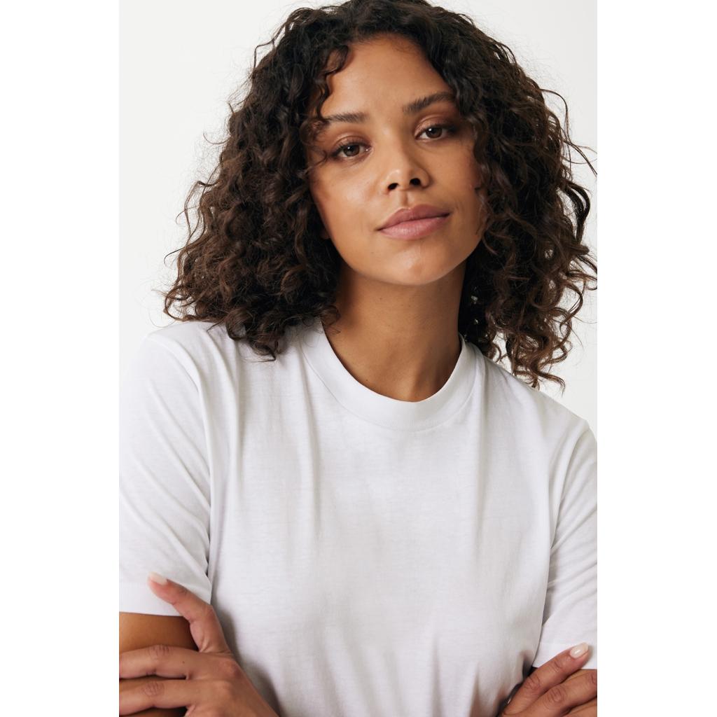 Tricou ușor din bumbac reciclat Iqoniq Sierra transparent M