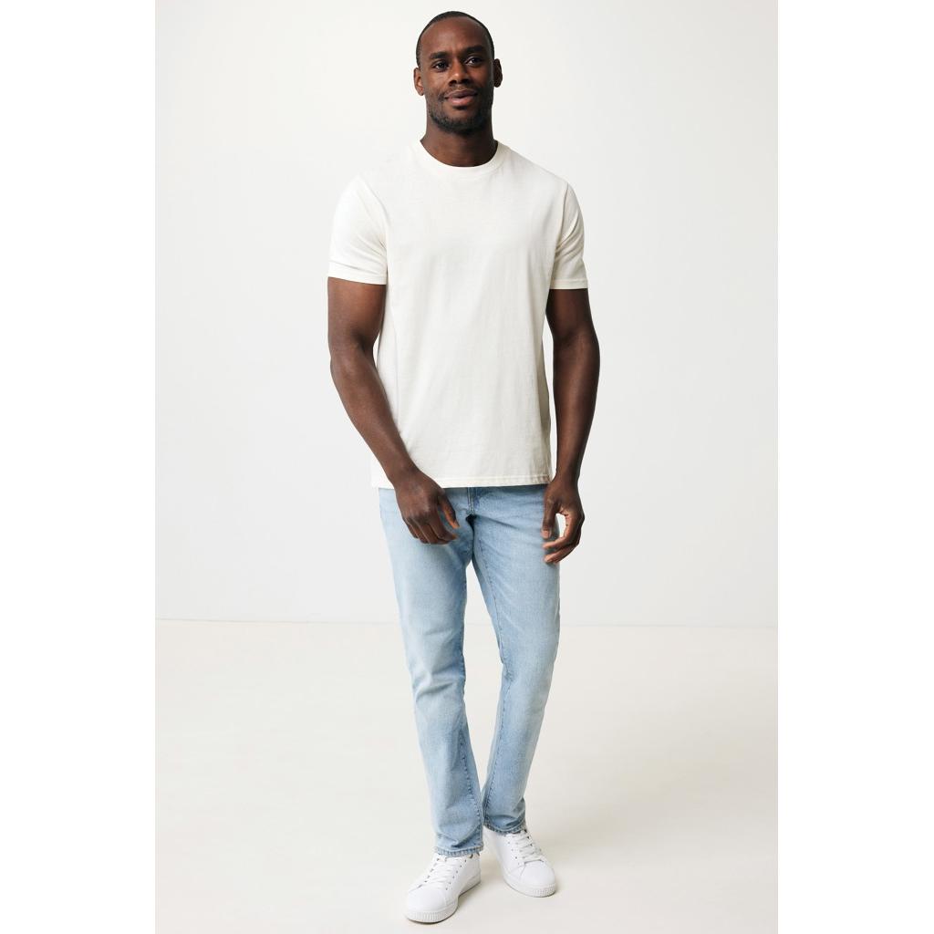 Tricou ușor din bumbac reciclat Iqoniq Sierra transparent M