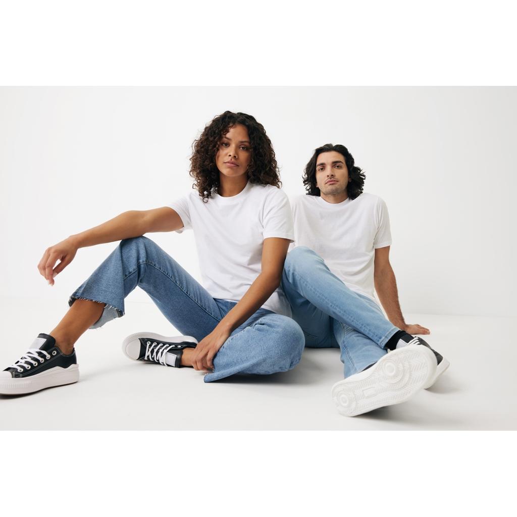 Tricou ușor din bumbac reciclat Iqoniq Sierra transparent M