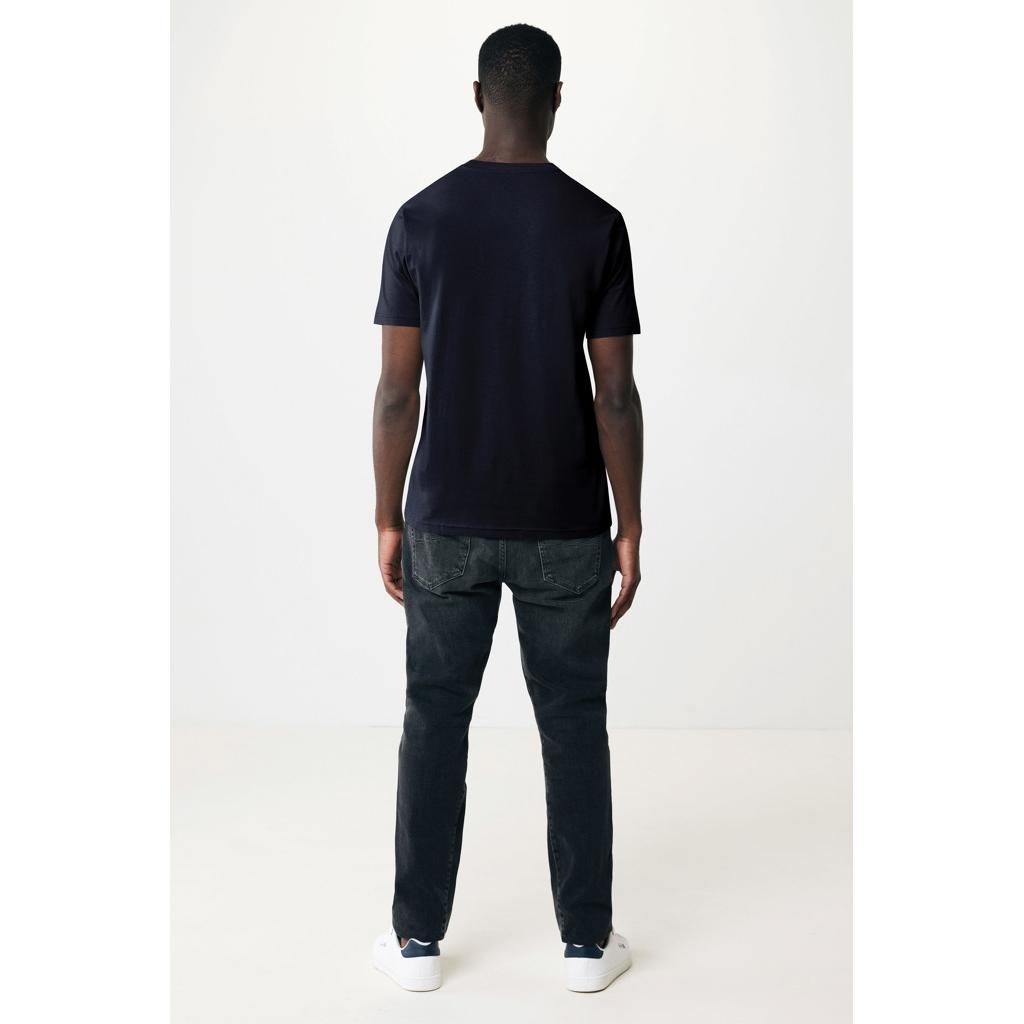 Tricou ușor din bumbac reciclat Iqoniq Sierra navy