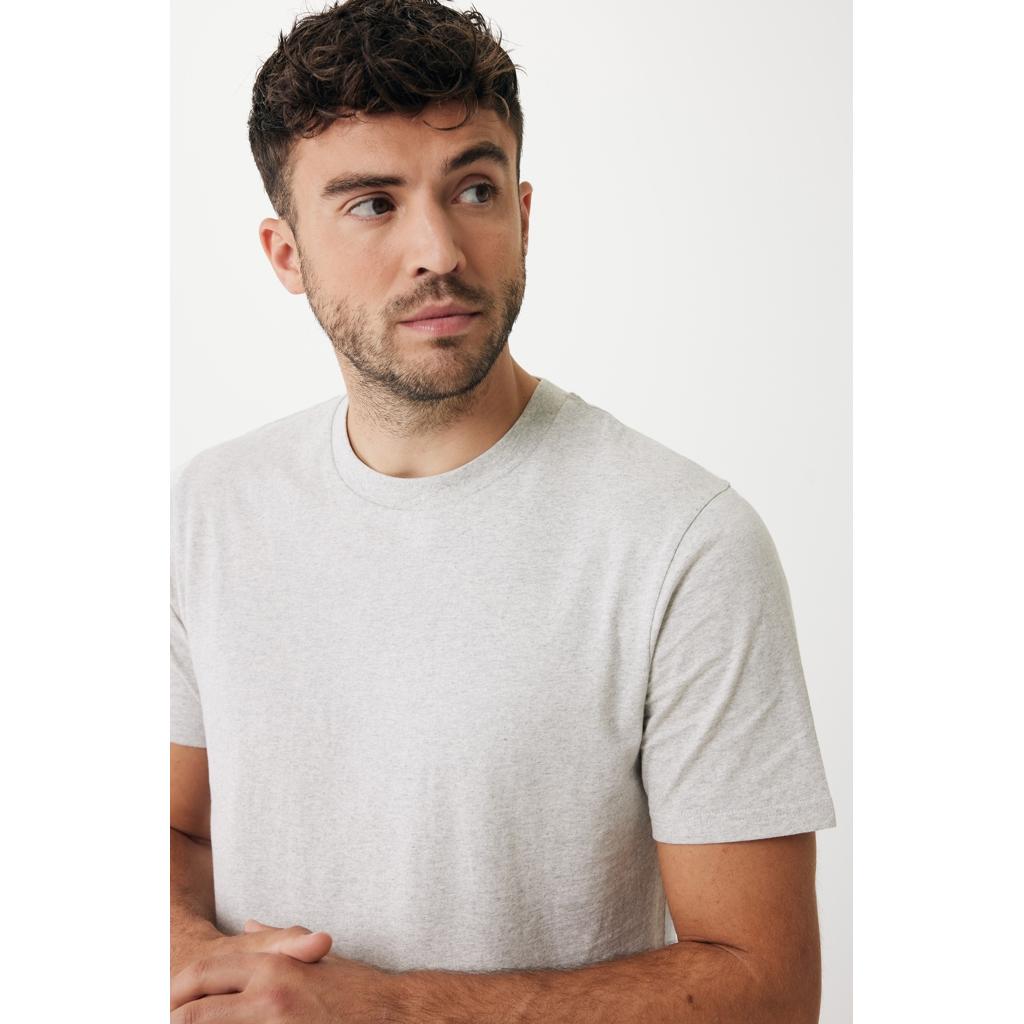 Tricou ușor din bumbac reciclat Iqoniq Sierra light heather grey 4XL